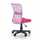 Кресло компьютерное HALMAR DINGO розовый/черный